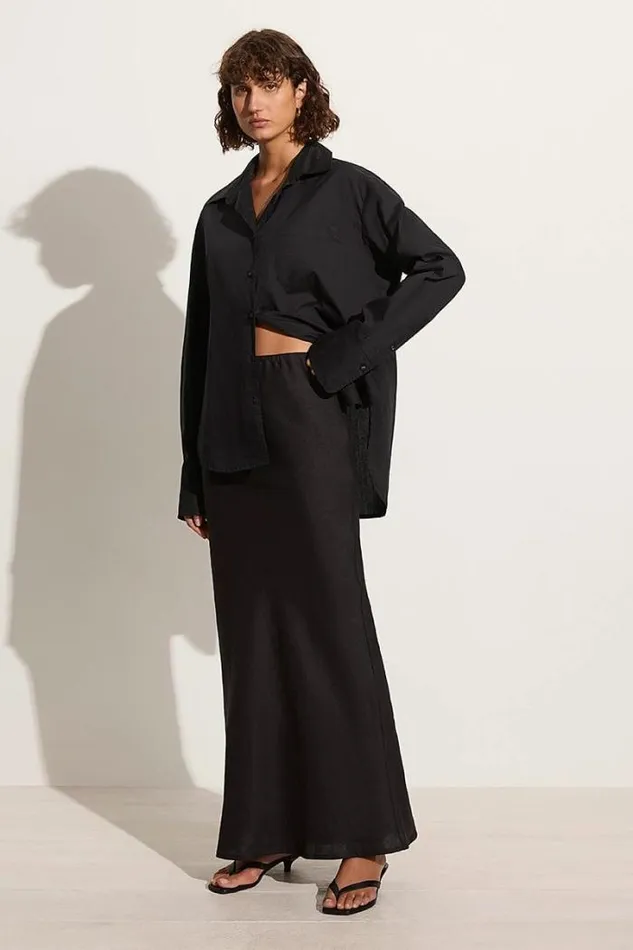 Women Faithfull The Brand Tops Mirabella Shirt Black