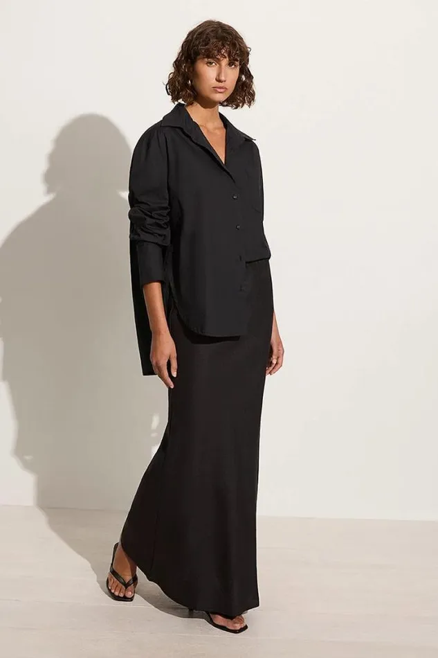 Women Faithfull The Brand Tops Mirabella Shirt Black