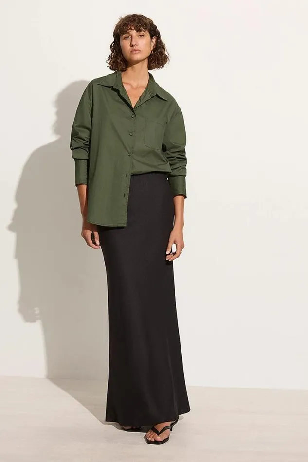 Women Faithfull The Brand Tops Mirabella Shirt Pine