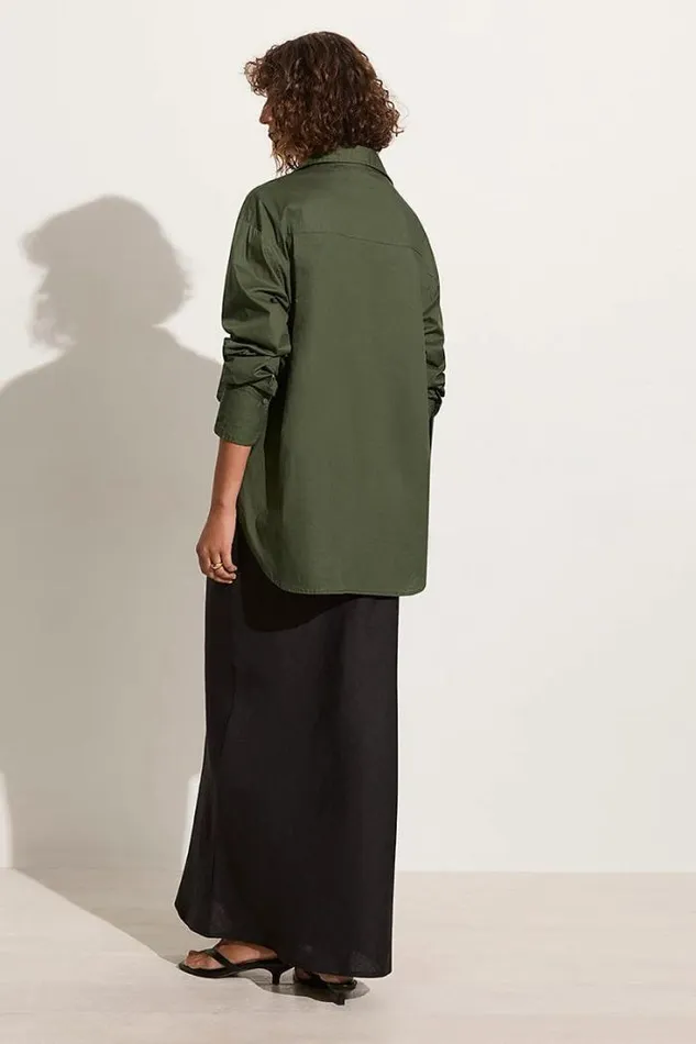 Women Faithfull The Brand Tops Mirabella Shirt Pine