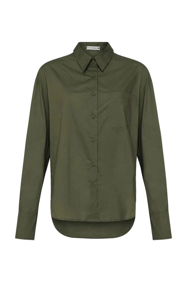 Women Faithfull The Brand Tops Mirabella Shirt Pine