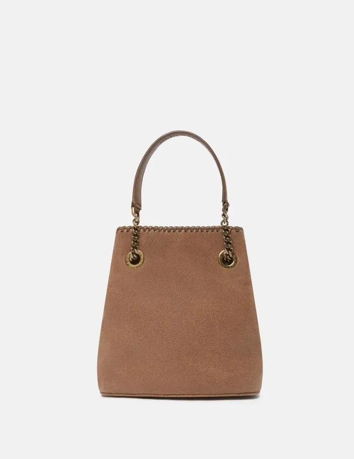 Women Falabella Bucket Bag Pecan Brown Stella McCartney Mini Bags And Clutches Women Falabella Bucket Bag Pecan Brown Stella McCartney Mini Bags And Clutches