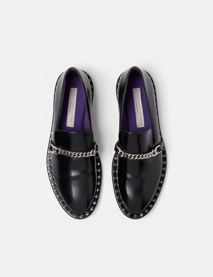 Women Falabella Loafers Black Stella McCartney Flats Women Falabella Loafers Black Stella McCartney Flats
