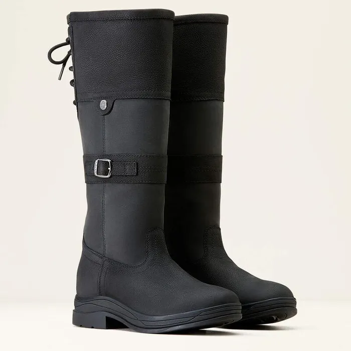 Women Fashion Boots Ariat Langdale Waterproof Boot Charcoal