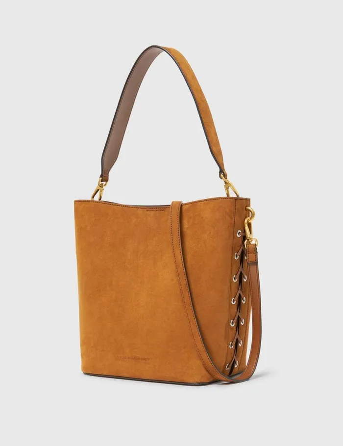 Women Frayme Whipstitch Crossbody Tote Bag Brandy Stella McCartney Crossbody Bags