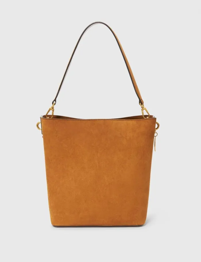 Women Frayme Whipstitch Crossbody Tote Bag Brandy Stella McCartney Crossbody Bags