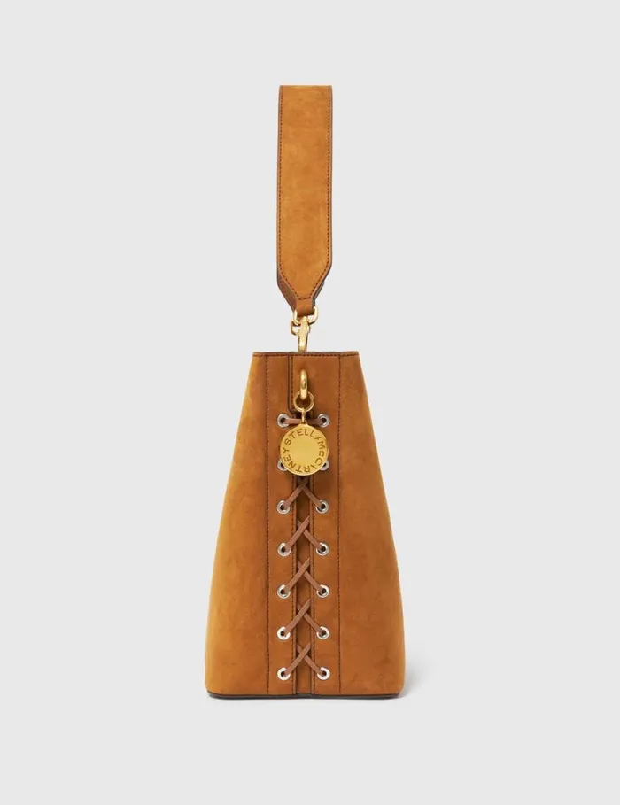 Women Frayme Whipstitch Crossbody Tote Bag Brandy Stella McCartney Crossbody Bags