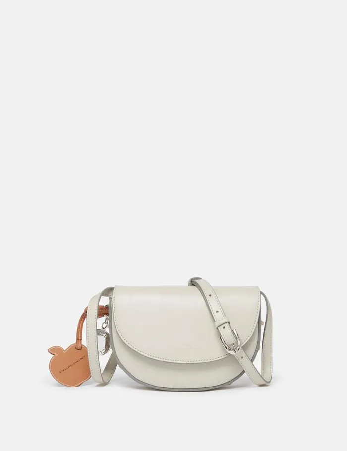 Women Frayme Whipstitch Small Shoulder Bag Clay White Stella McCartney Mini Bags And Clutches