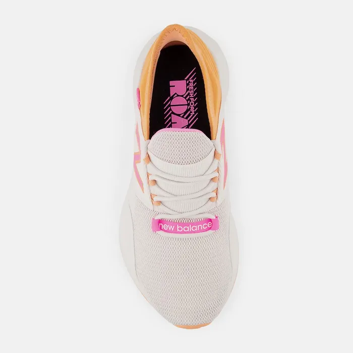 Women Fresh Foam Roav Nimbus Cloud With Peach Glaze And Vibrant Pink New Balance Running Women Fresh Foam Roav Nimbus Cloud With Peach Glaze And Vibrant Pink New Balance Running