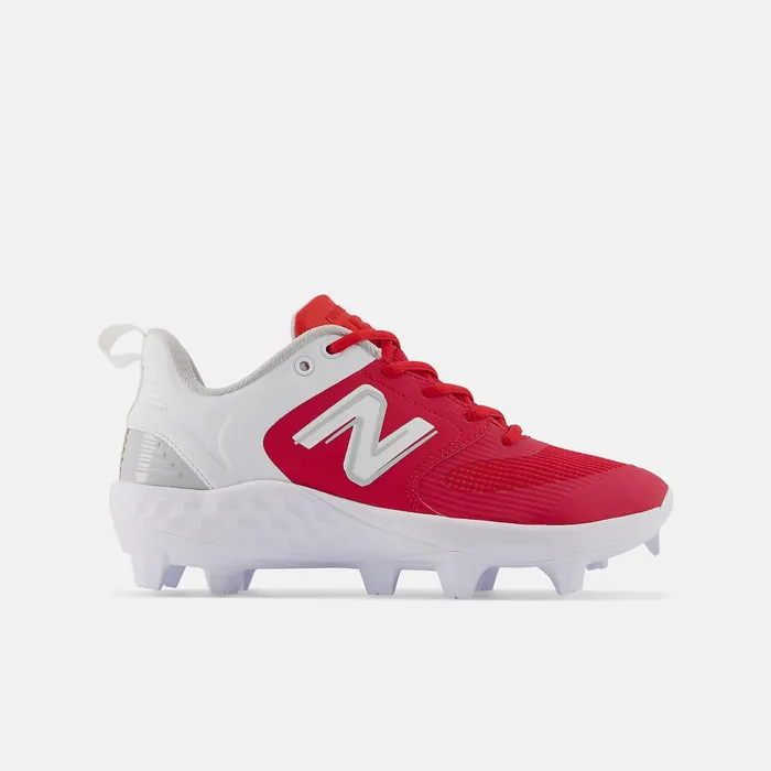 Women Fresh Foam Velo V3 Molded Red With White New Balance Softball