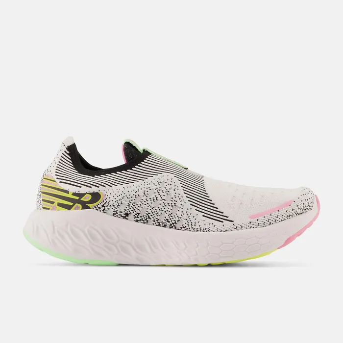 Women Fresh Foam X 1080 Unlaced White With Black And Vibrant Green New Balance Running