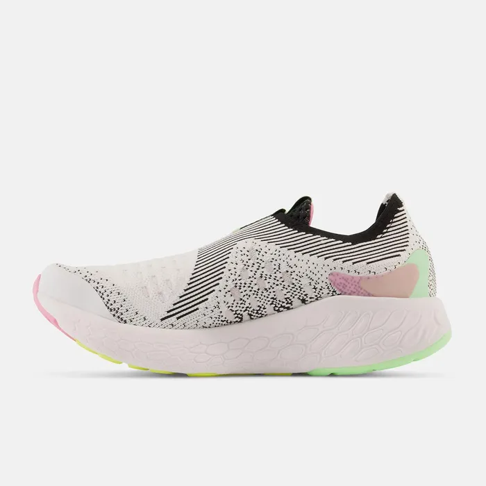 Women Fresh Foam X 1080 Unlaced White With Black And Vibrant Green New Balance Running Women Fresh Foam X 1080 Unlaced White With Black And Vibrant Green New Balance Running