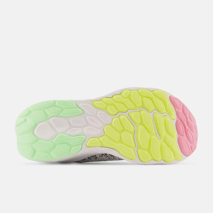 Women Fresh Foam X 1080 Unlaced White With Black And Vibrant Green New Balance Running Women Fresh Foam X 1080 Unlaced White With Black And Vibrant Green New Balance Running