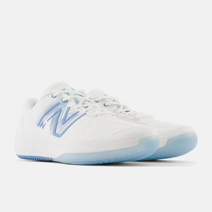 Women FuelCell 996v5 White With Navy And Hilite New Balance Tennis Women FuelCell 996v5 White With Navy And Hilite New Balance Tennis