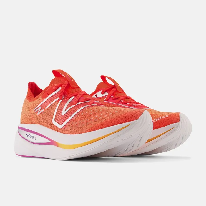 Women FuelCell SuperComp Trainer Electric Red With Silver Metalic New Balance Running