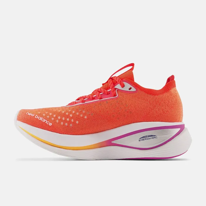 Women FuelCell SuperComp Trainer Electric Red With Silver Metalic New Balance Running