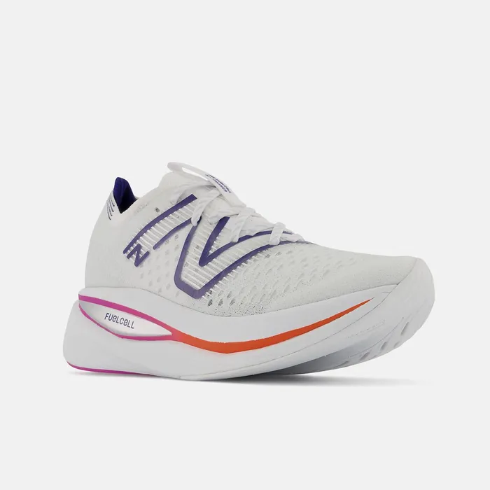 Women FuelCell SuperComp Trainer White With Victory Blue And Magenta Pop New Balance Running Women FuelCell SuperComp Trainer White With Victory Blue And Magenta Pop New Balance Running