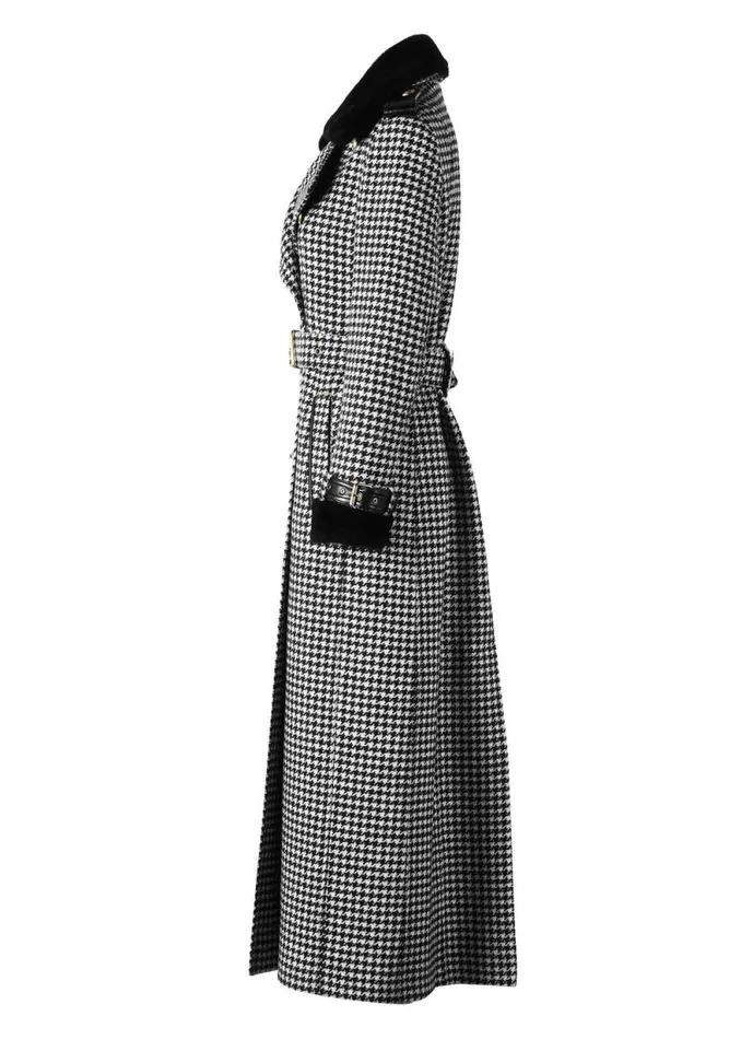 Women Gold Label Trench Houndstooth Holland Cooper Coats