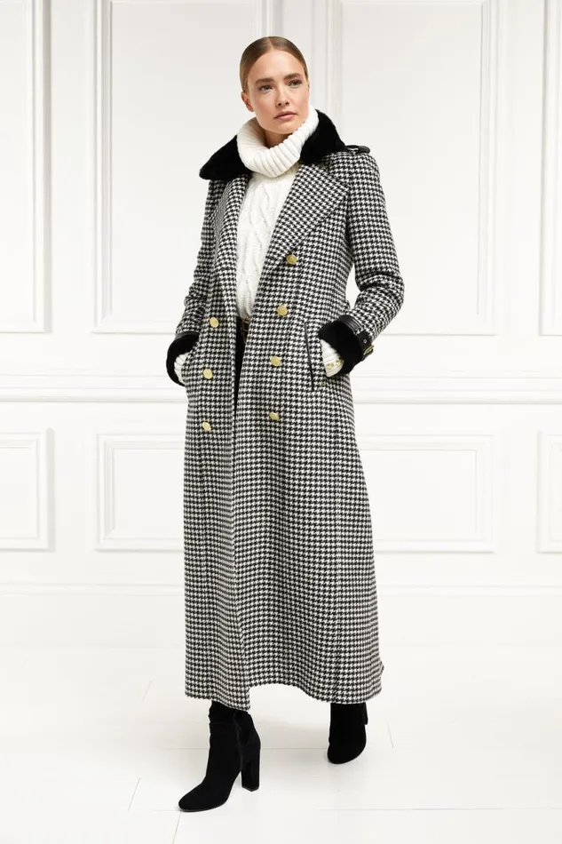 Women Gold Label Trench Houndstooth Holland Cooper Coats
