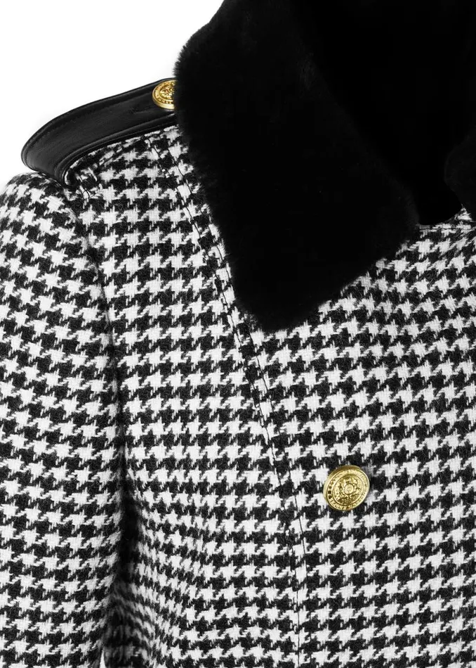 Women Gold Label Trench Houndstooth Holland Cooper Coats