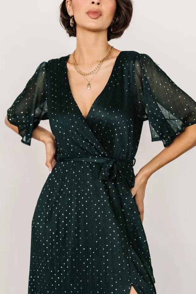 Women Grace Sparkle Gown Emerald Baltic Born Embellished and Sequined