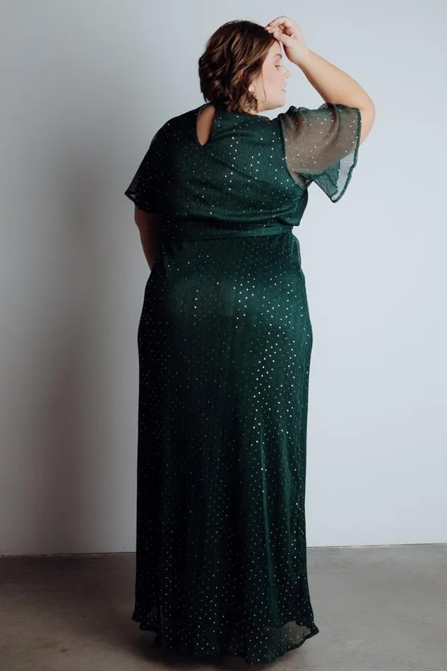 Women Grace Sparkle Gown Emerald Baltic Born Embellished and Sequined