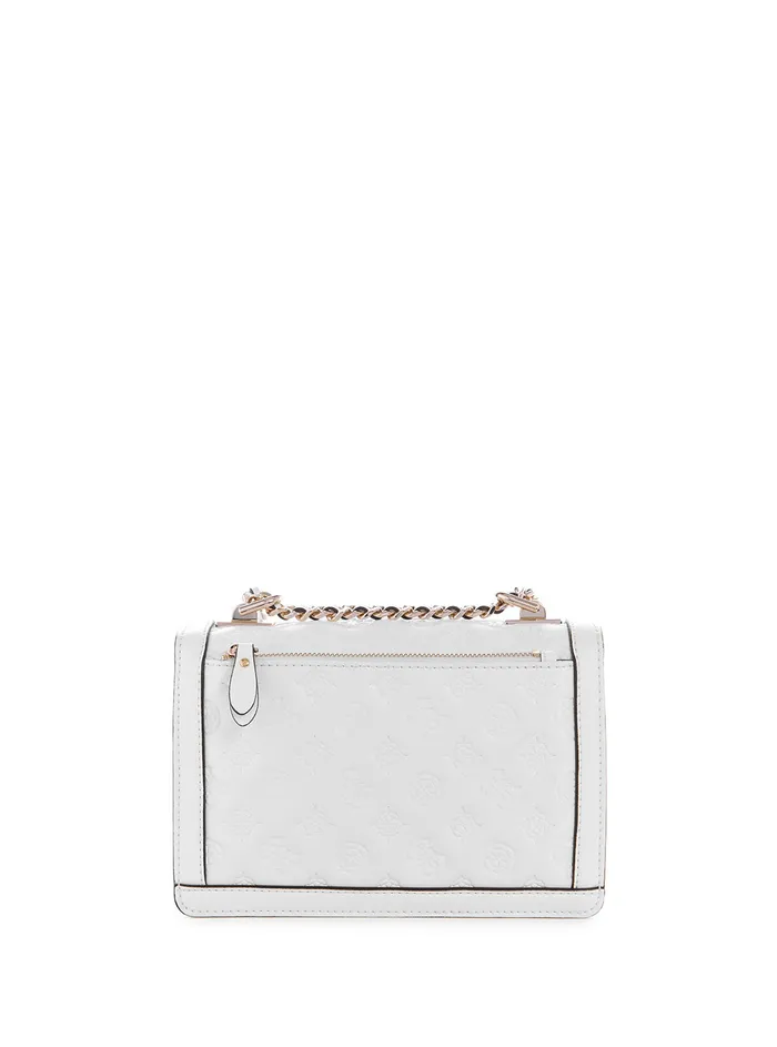 Women Half Flap GUESS White Abey Crossbody Bag Women Half Flap GUESS White Abey Crossbody Bag