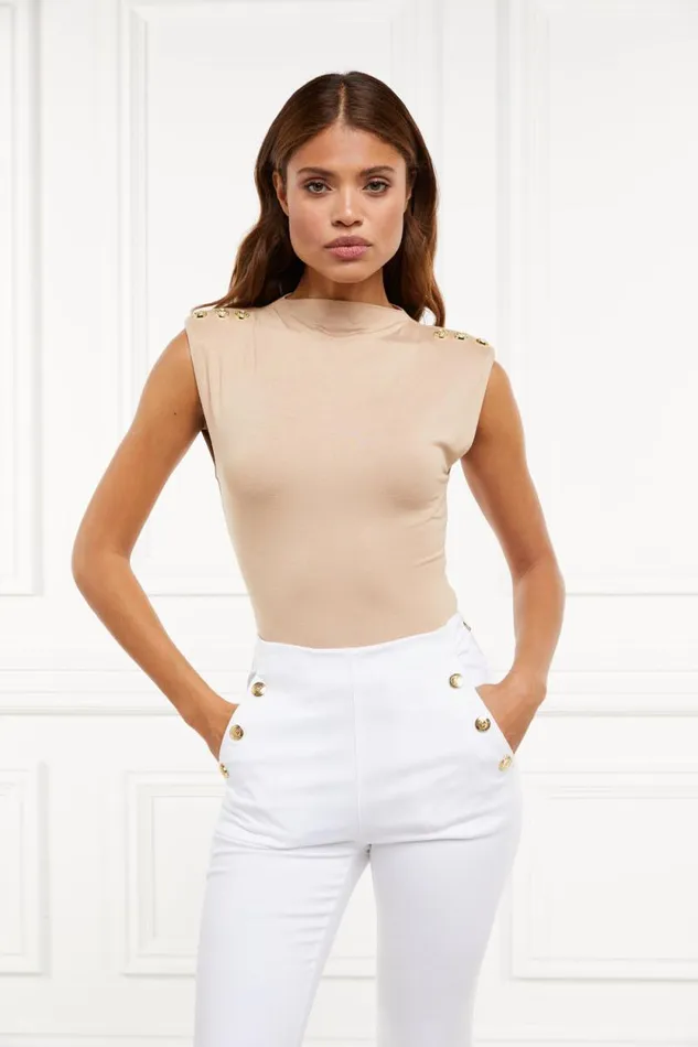 Women Harper Bodysuit Light Camel Holland Cooper Bodysuits