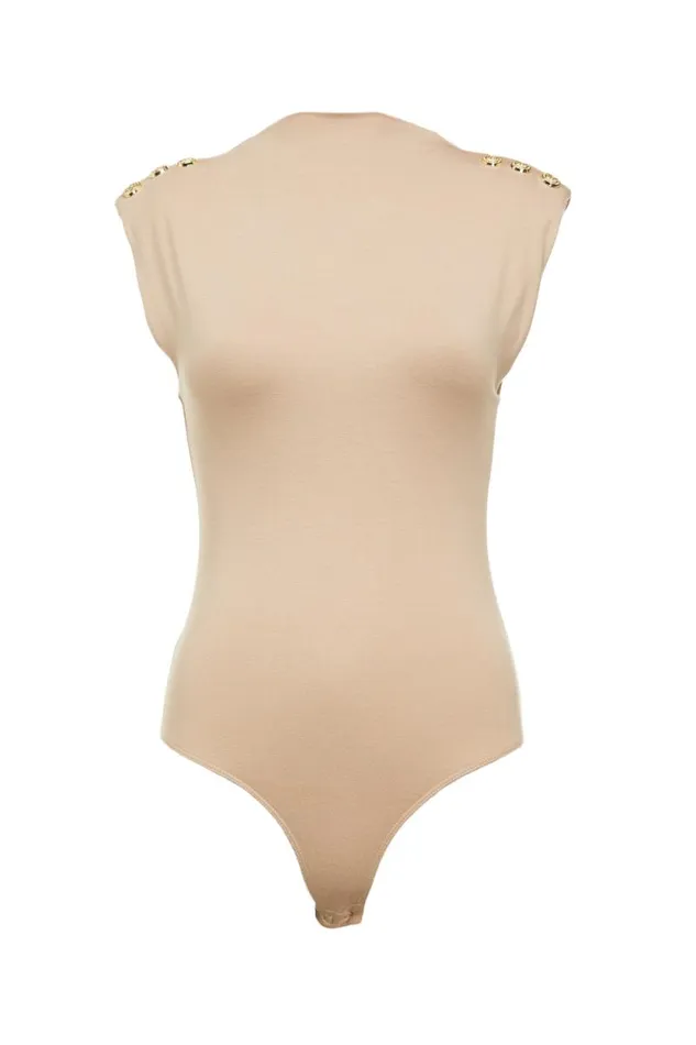 Women Harper Bodysuit Light Camel Holland Cooper Bodysuits