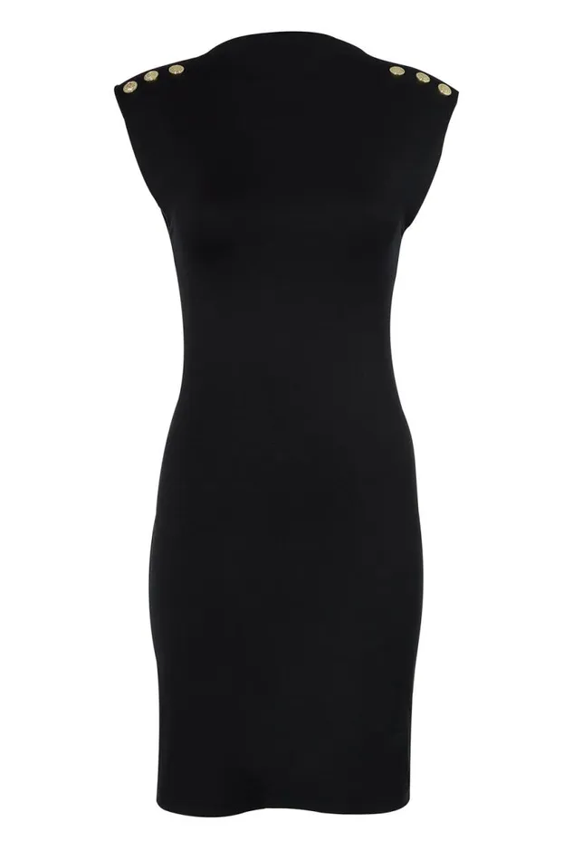 Women Harper Sleeveless Mini Dress Black Holland Cooper Dresses