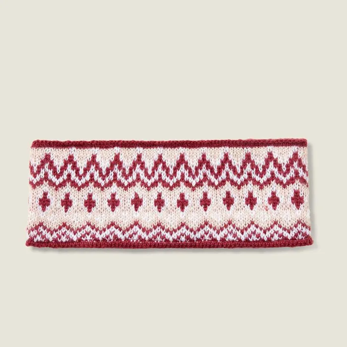Women Hats and Caps Ariat Hansford Headband Burgundy