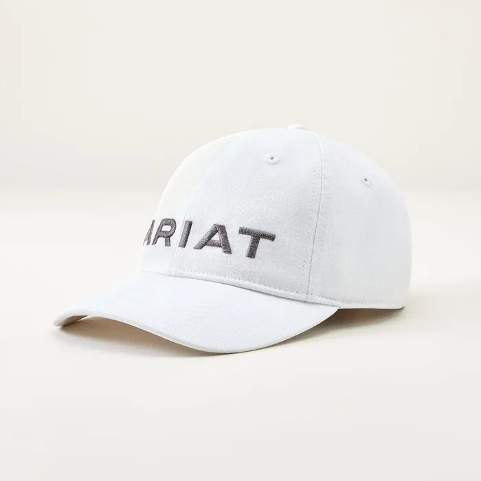 Women Hats and Caps Ariat Team III Cap Classic White