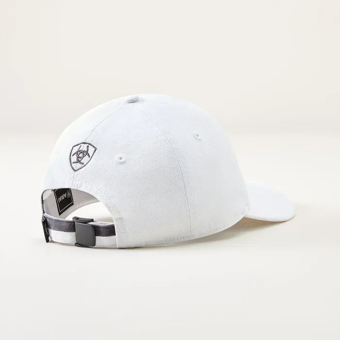 Women Hats and Caps Ariat Team III Cap Classic White Women Hats and Caps Ariat Team III Cap Classic White