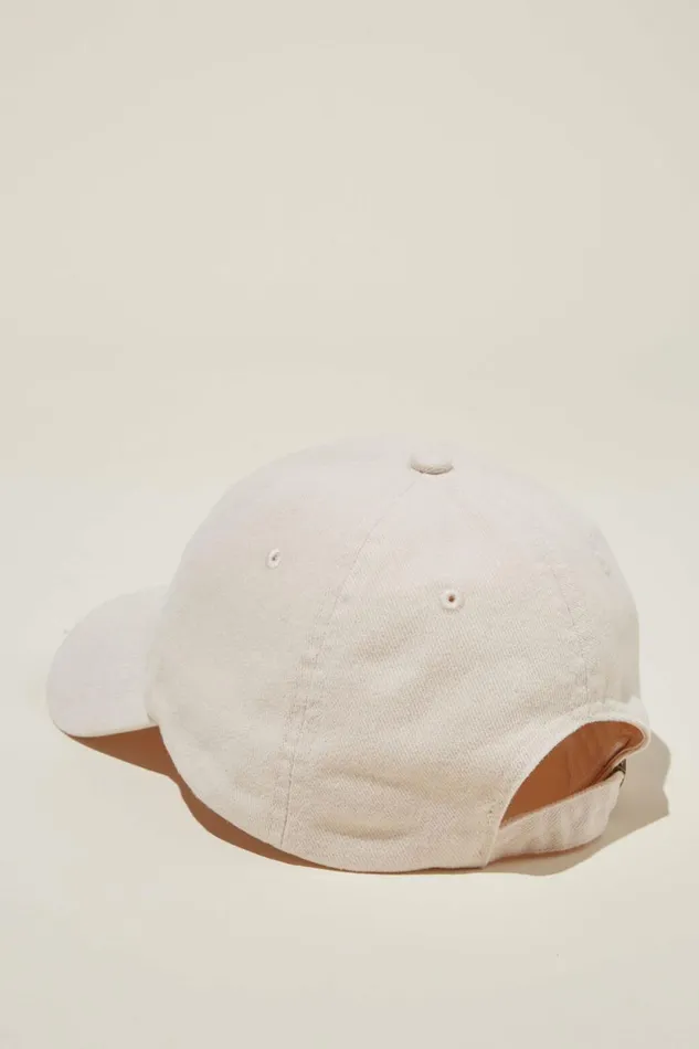 Women Hats Cotton On Classic Dad Cap Choc Flowersecru