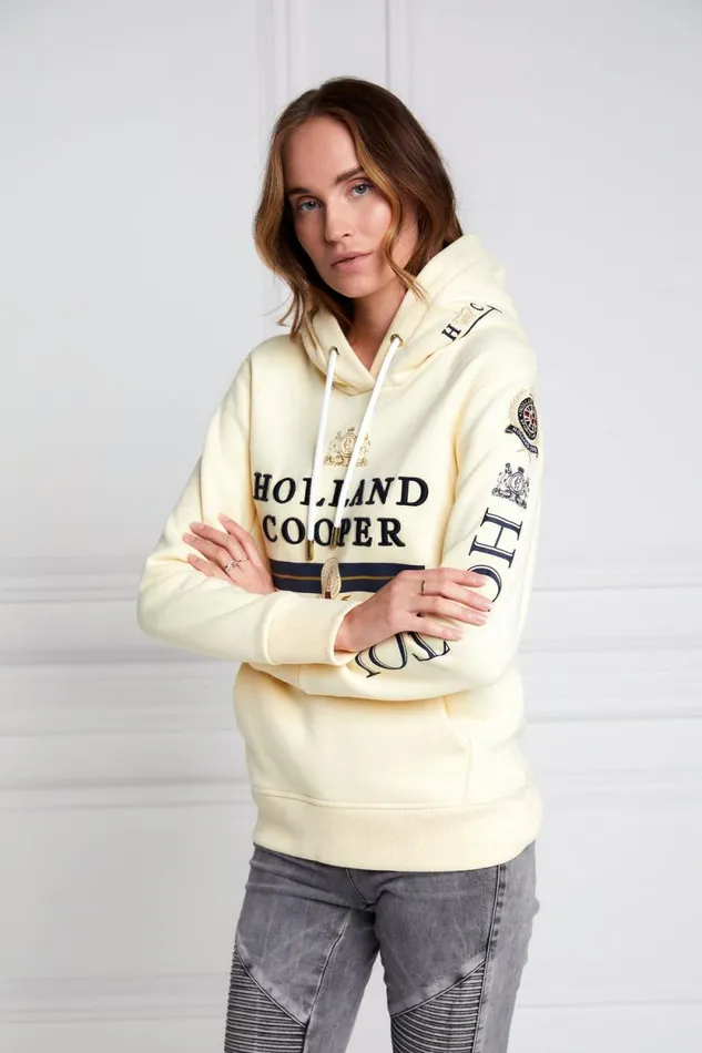 Women HC Heritage Hoodie Lemon Holland Cooper Hoodies