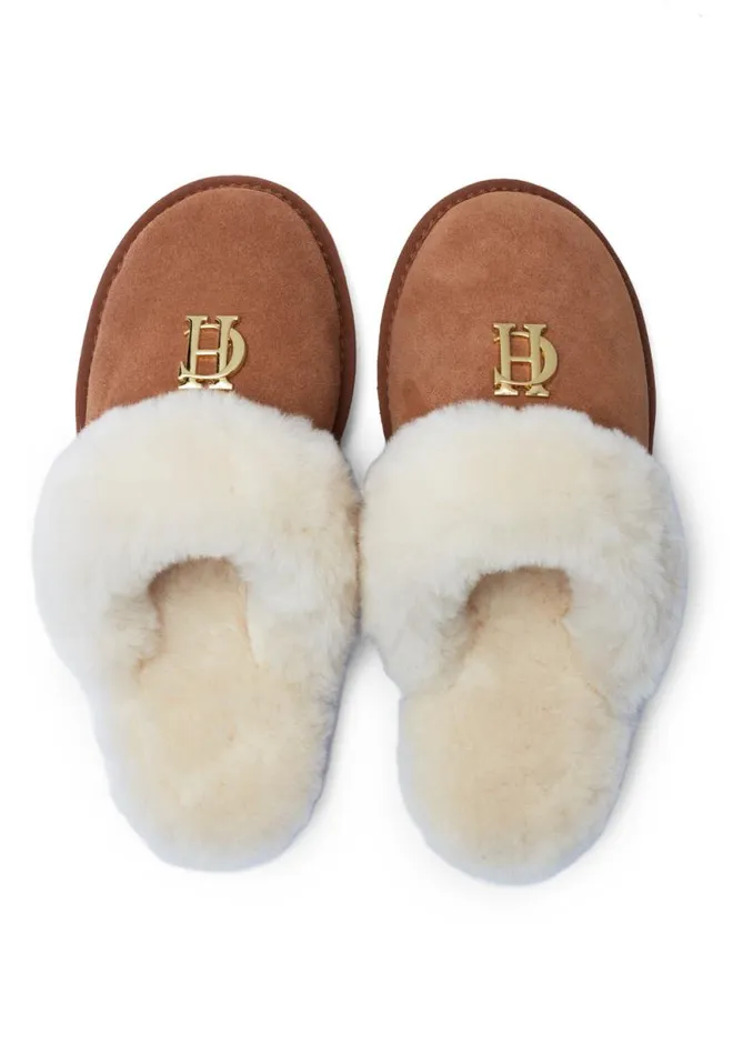 Women HC Shearling Slipper Tan Holland Cooper Boots Women HC Shearling Slipper Tan Holland Cooper Boots