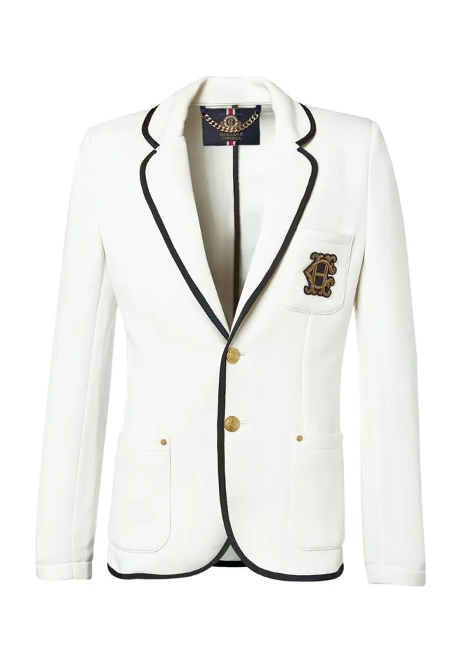 Women Henley Blazer Cream Holland Cooper Blazers
