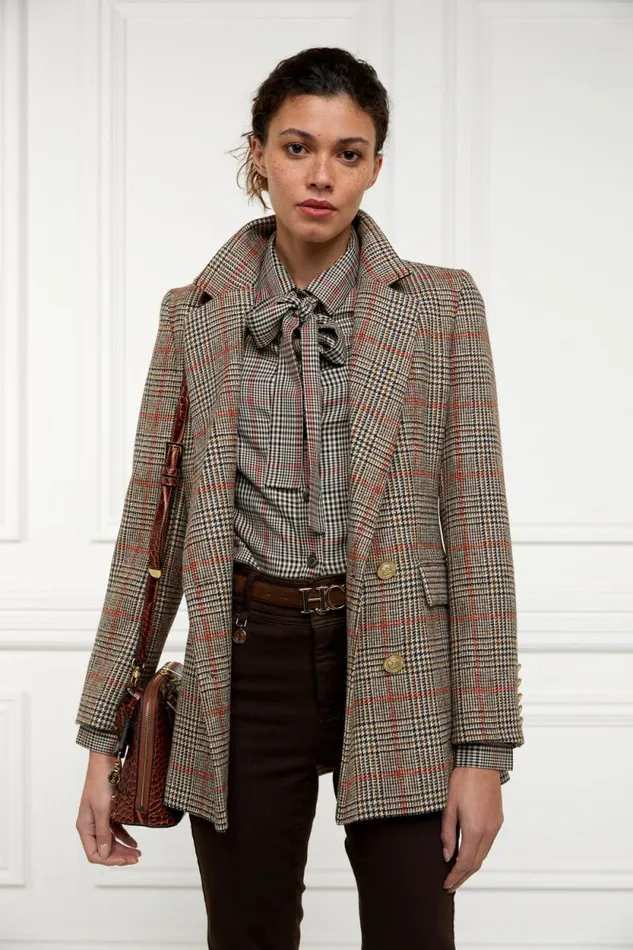 Women Heritage Shirt Orange Windsor Holland Cooper Shirts and Blouses