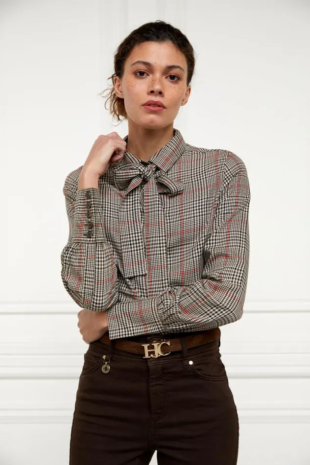 Women Heritage Shirt Orange Windsor Holland Cooper Shirts and Blouses