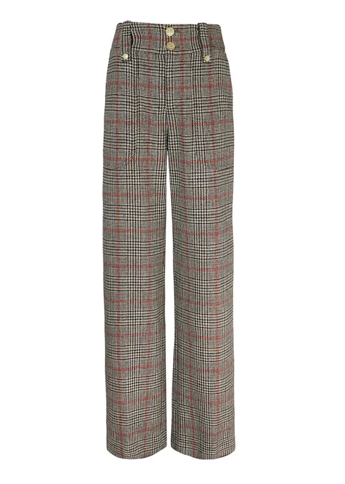Women High Waisted Straight Trouser Orange Windsor Holland Cooper Tailoring Women High Waisted Straight Trouser Orange Windsor Holland Cooper Tailoring