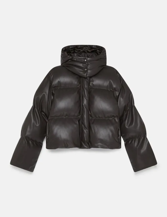 Women Hooded Alter Mat Puffer Jacket Dark Chocolate Brown Stella McCartney Coats And Jackets Women Hooded Alter Mat Puffer Jacket Dark Chocolate Brown Stella McCartney Coats And Jackets