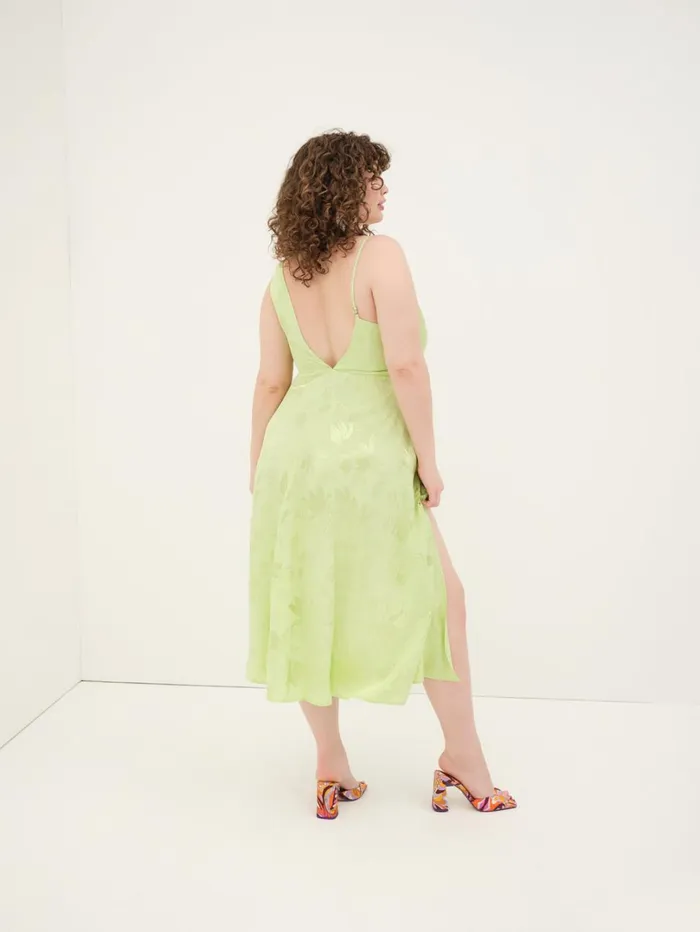 Women Ilana Midi Dress Green For Love and Lemons Dresses Women Ilana Midi Dress Green For Love and Lemons Dresses