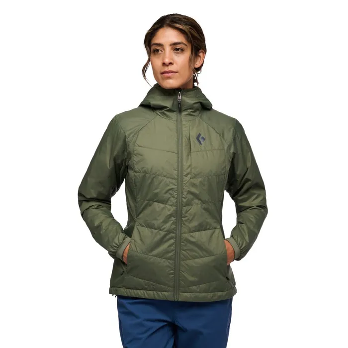 Women Insulation Black Diamond Solution Hoody