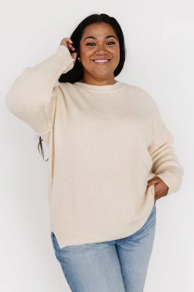 Women Jacey Knit Sweater Ivory Baltic Born Sweaters Women Jacey Knit Sweater Ivory Baltic Born Sweaters