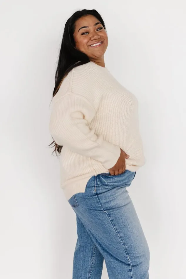 Women Jacey Knit Sweater Ivory Baltic Born Sweaters Women Jacey Knit Sweater Ivory Baltic Born Sweaters
