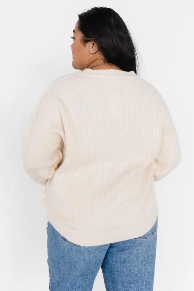 Women Jacey Knit Sweater Ivory Baltic Born Sweaters Women Jacey Knit Sweater Ivory Baltic Born Sweaters