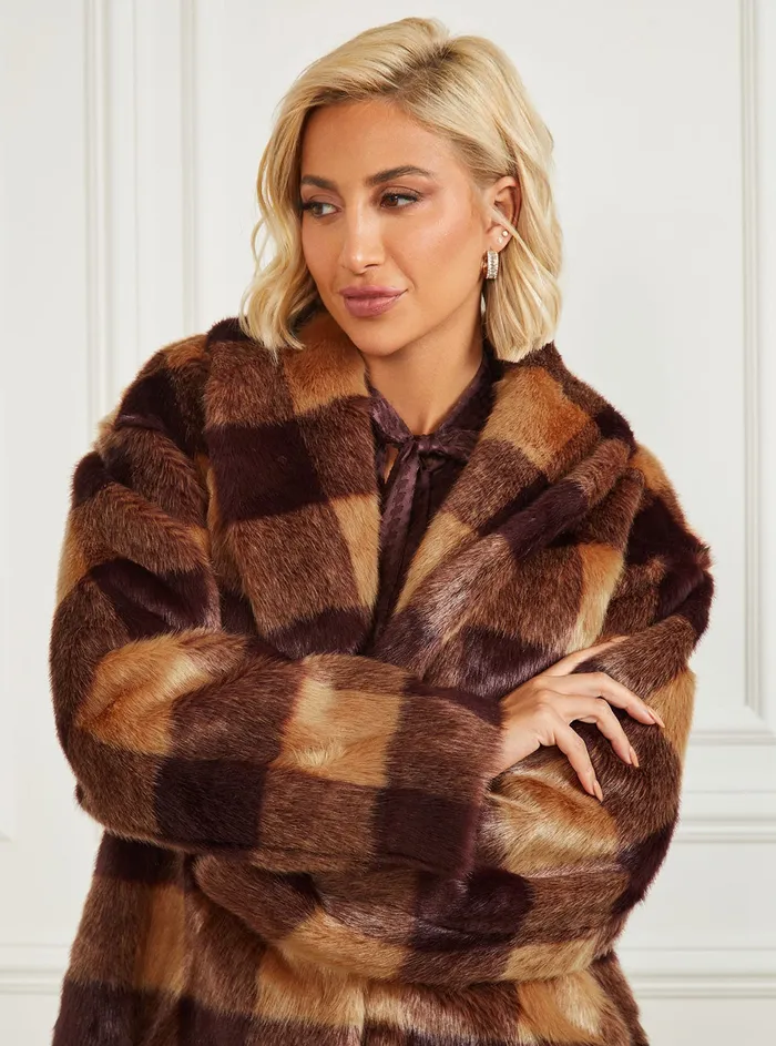 Women Jackets and Coats GUESS Marciano Camel Rochelle Coat Women Jackets and Coats GUESS Marciano Camel Rochelle Coat