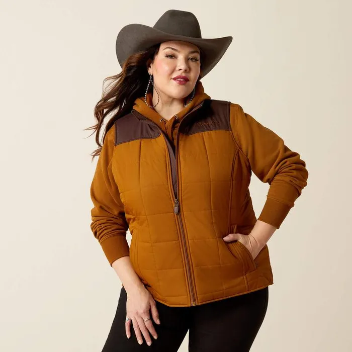 Women Jackets and Vests Ariat Crius Insulated Vest Chestnutchocolate Plum Women Jackets and Vests Ariat Crius Insulated Vest Chestnutchocolate Plum