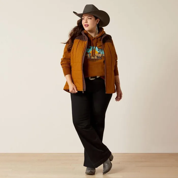 Women Jackets and Vests Ariat Crius Insulated Vest Chestnutchocolate Plum Women Jackets and Vests Ariat Crius Insulated Vest Chestnutchocolate Plum