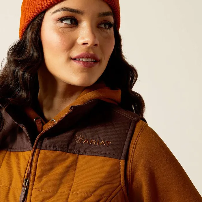 Women Jackets and Vests Ariat Crius Insulated Vest Chestnutchocolate Plum Women Jackets and Vests Ariat Crius Insulated Vest Chestnutchocolate Plum